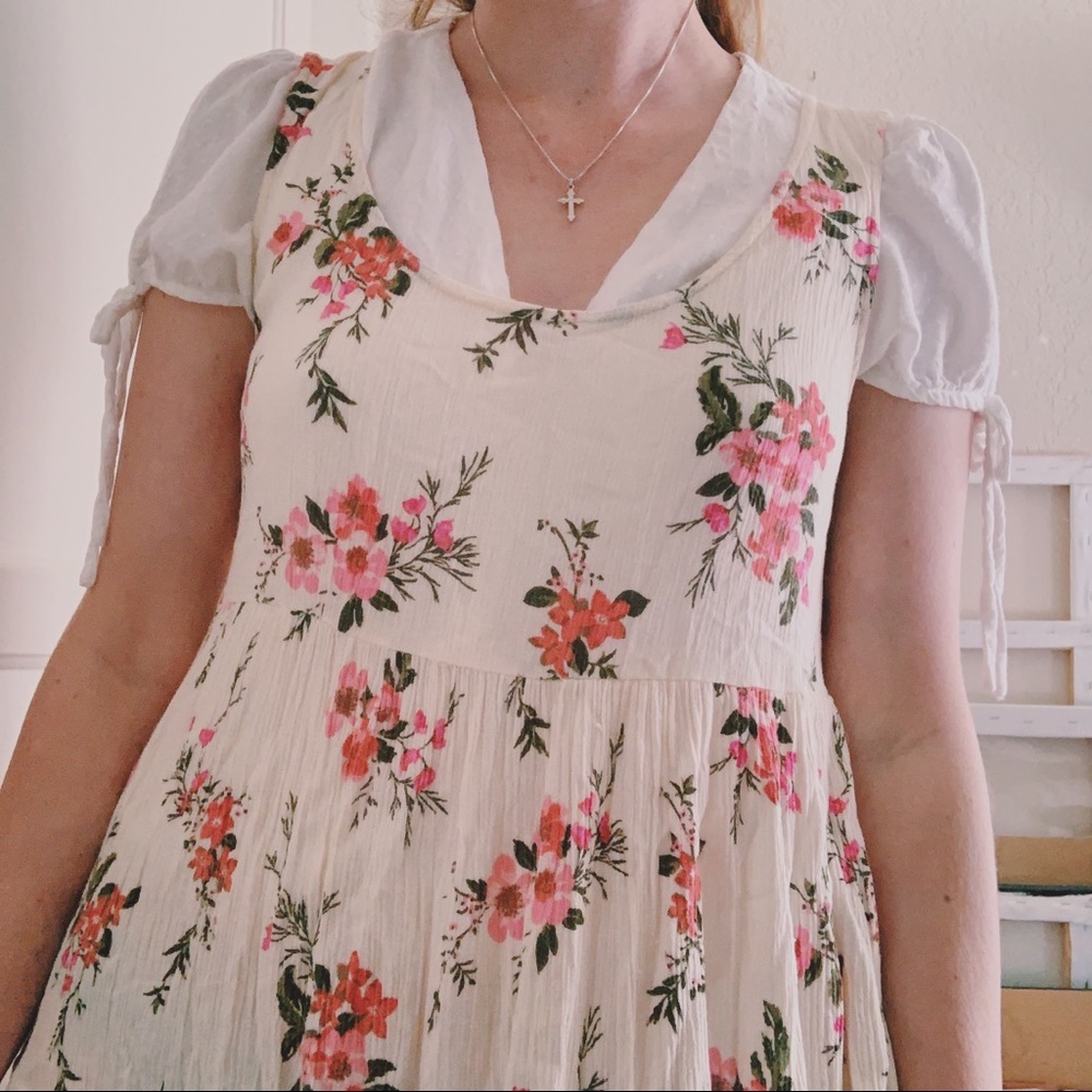 Floral babydoll dress